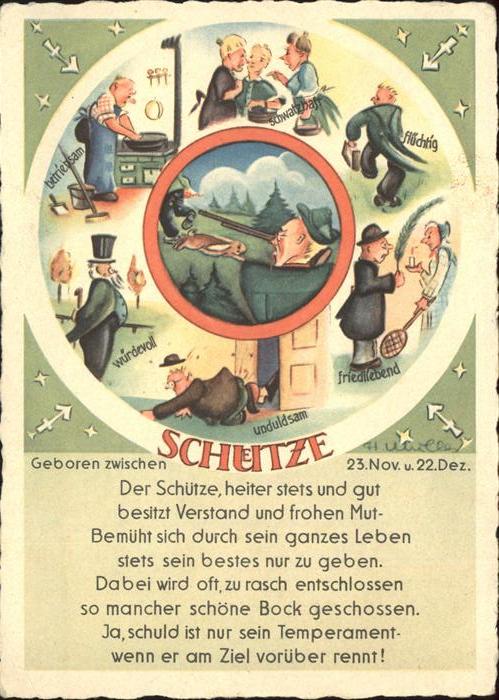 Sternzeichen Schütze Horoskop