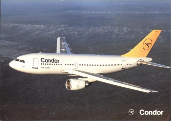 Flugzeuge Zivil Condor Passagierflugzeug Airbus A 310 2