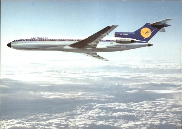 Flugzeuge Zivil Lufthansa Boeing 727 Europa Jet
