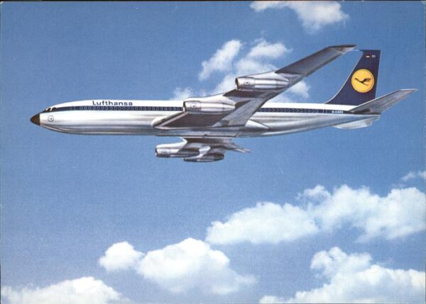 Flugzeuge Zivil Lufthansa Boeing 707 Jet