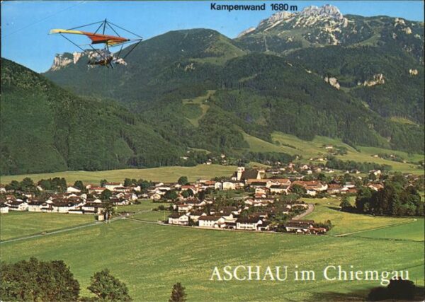 Segelflug Gliding Vol-Voile Vuolo-a-Vela Kampenwand Paragliting Aschau Chiemgau