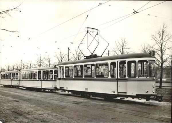Strassenbahn Zug Baujahre 1954/58 Serie