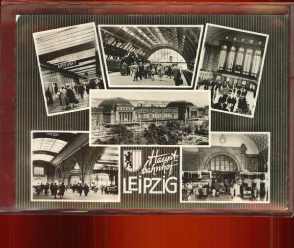 Bahnhof Hauptbahnhof Leipzig