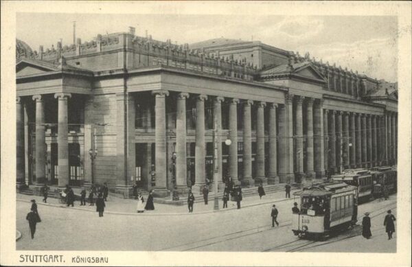 Strassenbahn Stuttgart Königsbau
