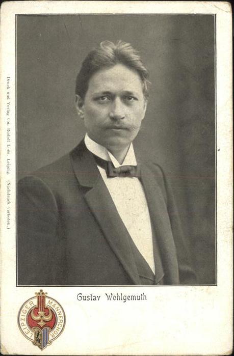Persoenlichkeiten Gustav Wohlgemuth Wappen Leipzig
