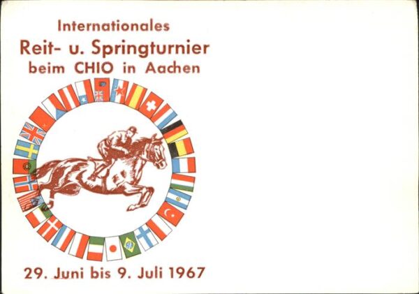 Sport Internationales Reit Springtunier Pferd