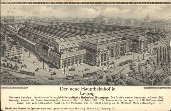 Bahnhof Leipzig Hauptbahnhof Strassenbahn