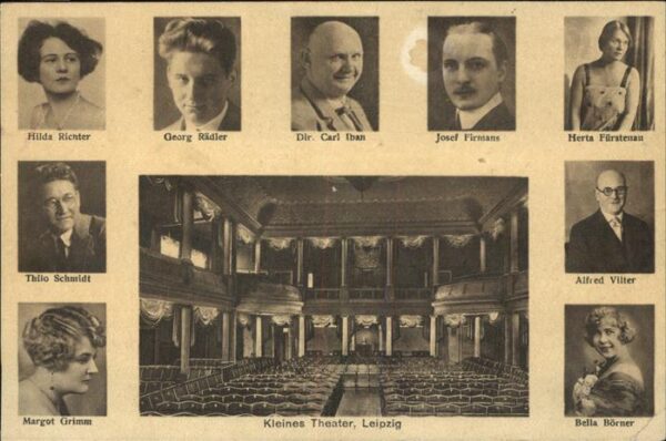 Theater Schauspieler Leipzig Herta Fürstenau Jo