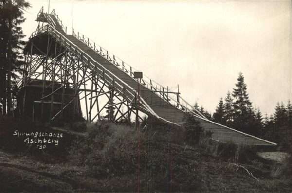 Ski-Flugschanze Sprungschanze Aschberg