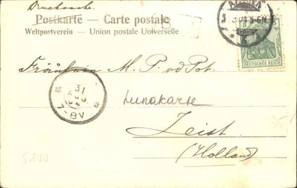 Verlag Braun Nr. Lunakarte Dom Aachen – Bild 2