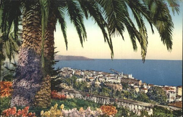 San Remo Panorama mit Meeresblick