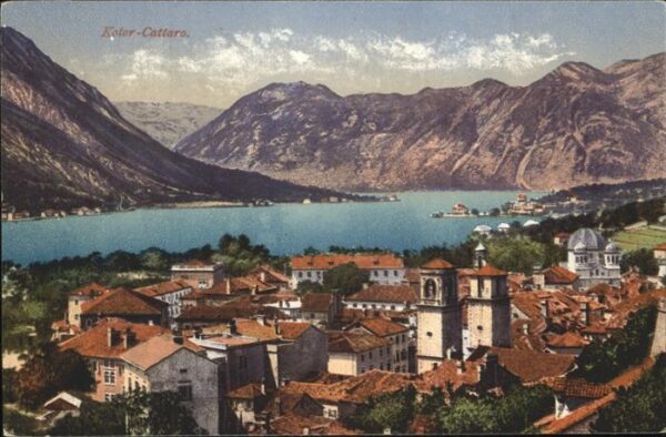 Kotor Montenegro Panorama Kirche Bucht