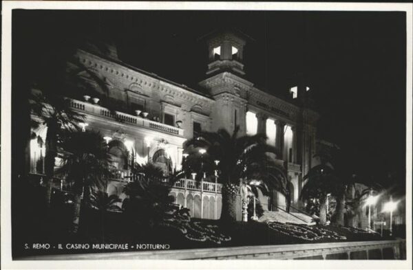 San Remo Casino Municipale Notturno