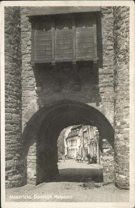 Maastricht Doorkijk Helpoort