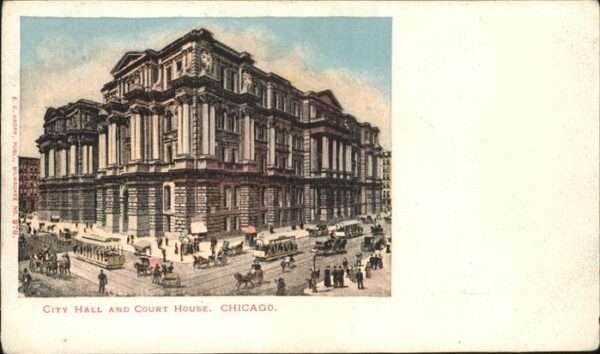 Chicago Illinois City Hall and Court House