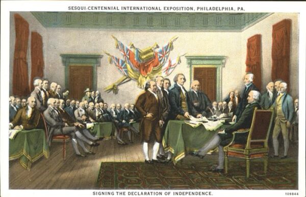 Philadelphia Pennsylvania Signing the Declaration of Independence