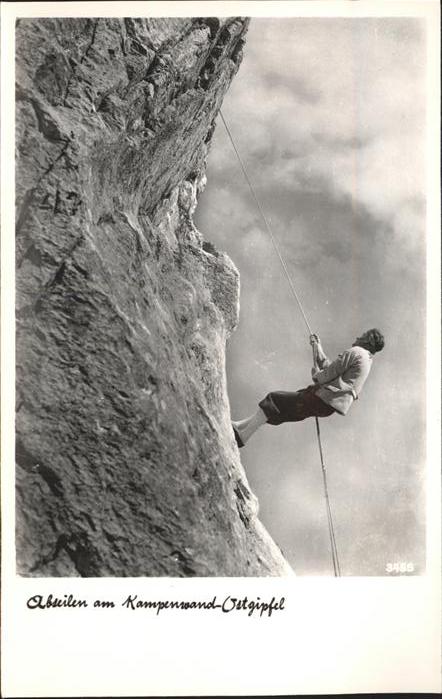 Bergsteigen Klettern Kampenwand-Ostgipfel