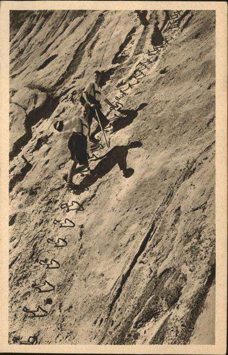 Bergsteigen Klettern An der Leiter Höllental