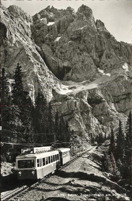 Zugspitzbahn Riffelriß Bayern