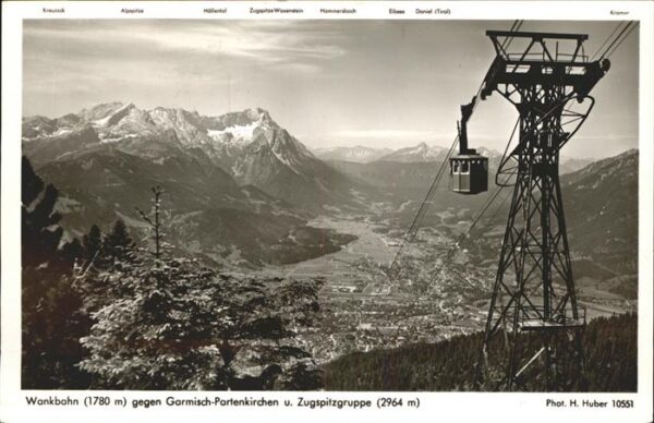Seilbahn Wankbahn Garmisch-Partenkirchen