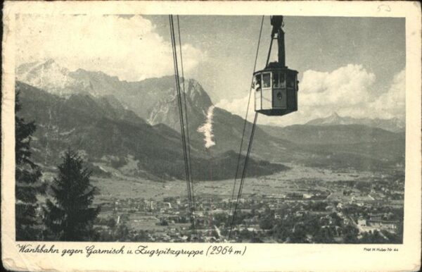 Seilbahn Wankbahn Garmisch Zugspitzgruppe