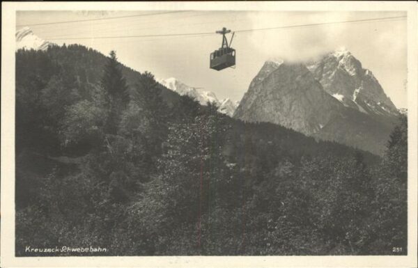 Seilbahn Kreuzeck Garmisch-Partenkirchen