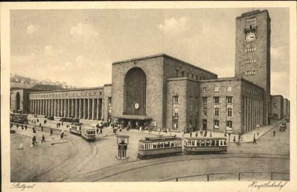Strassenbahn Stuttgart Hauptbahnhof