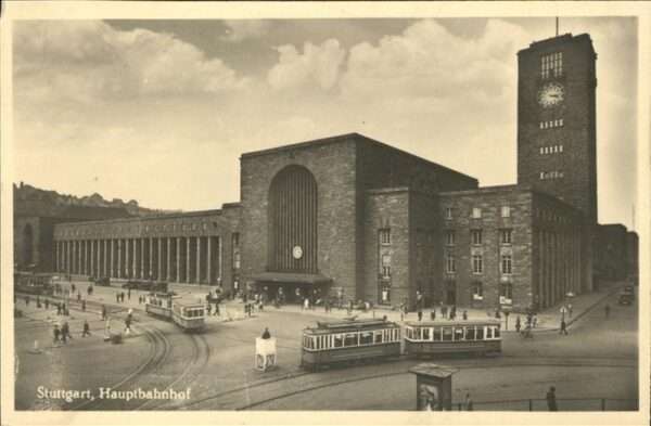 Strassenbahn Stuttgart Hauptbahnhof