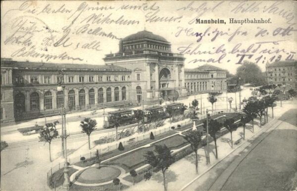 Strassenbahn Mannheim Hauptbahnhof