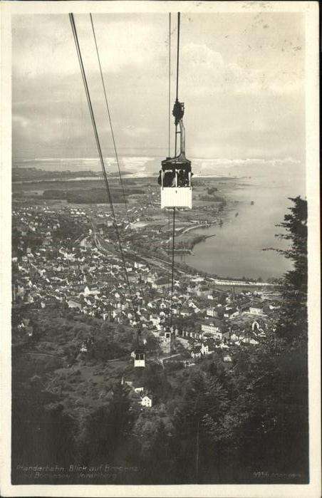 Seilbahn Bregenz Pfänderbahn Bodensee