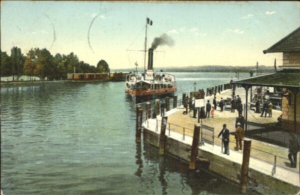 Dampfer Binnenschifffahrt Bregenz Bodensee