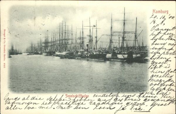 Segelschiffe Hafen Hamburg