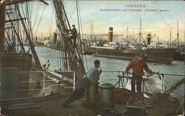 Schiffe Ships Navires Hamburg Kuhwärderhafen