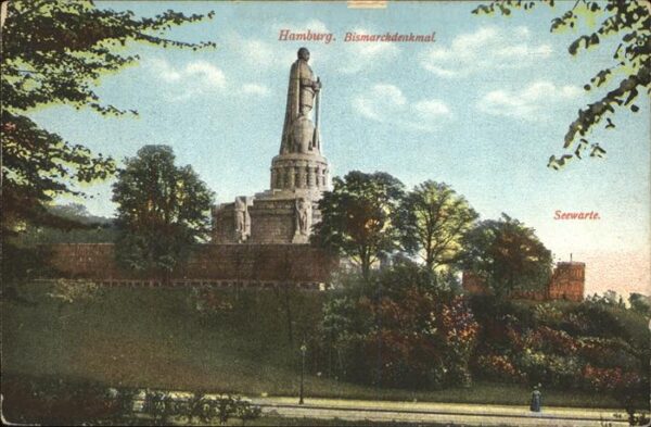 Bismarck Denkmal Seewarte Hamburg