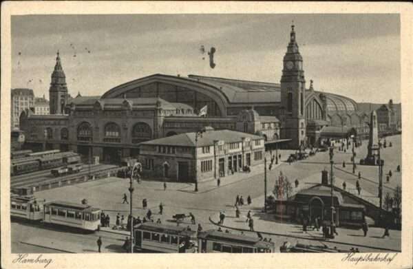 Strassenbahn Hauptbahnhof Hamburg