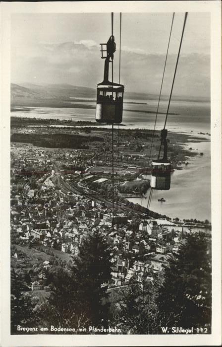 Seilbahn Bregenz am Bodensee Pfänderbahn