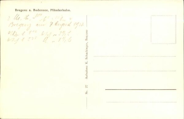 Seilbahn Bregenz am Bodensee Pfänderbahn – Bild 2