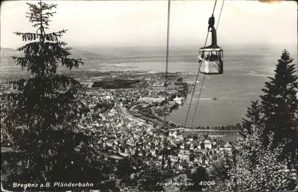 Seilbahn Bregenz am Bodensee Pfänderbahn