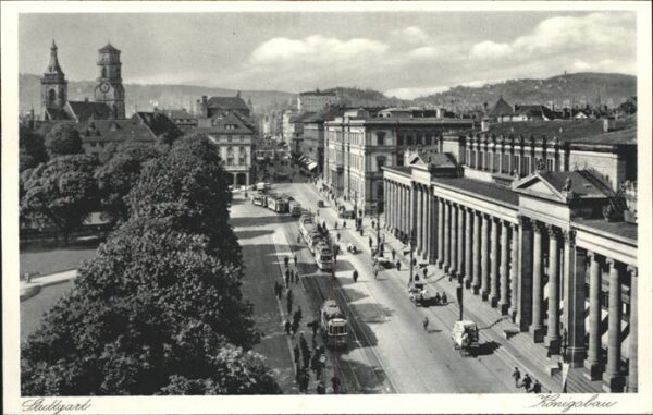 Strassenbahn Stuttgart Königsbau