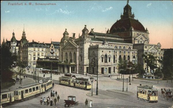 Strassenbahn Frankfurt am Main Schauspielhaus