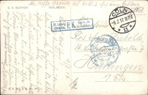 Kuenstlerkarte C.V. Muttich – Bild 2