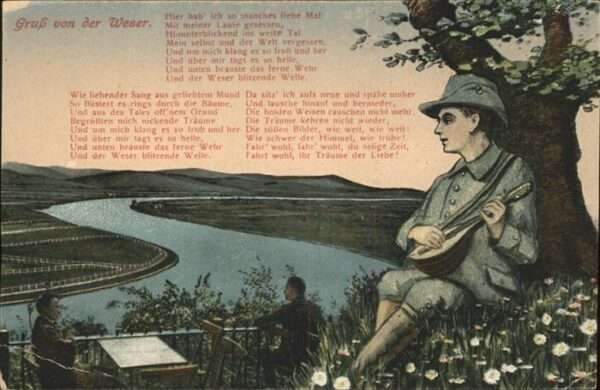 Mandoline Poesie Lied Weser Musikant