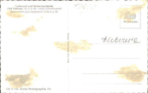 Sessellift Todtnau Hasenhorn – Bild 2