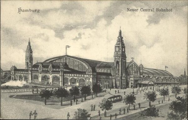 Bahnhof Strassenbahn Hamburg
