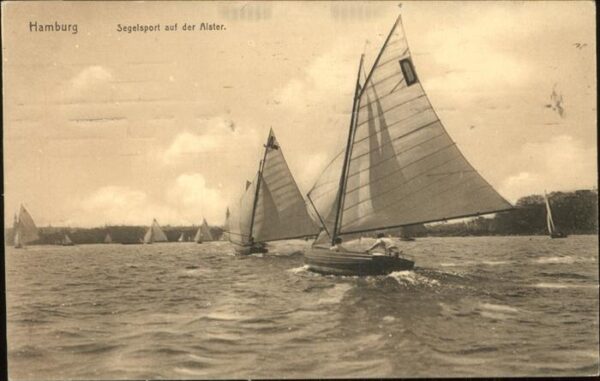 Segelboote Hamburg Alster