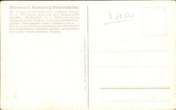 Strassenbahn Hamburg-Steinwärder Elbtunnel Landungsb – Bild 2