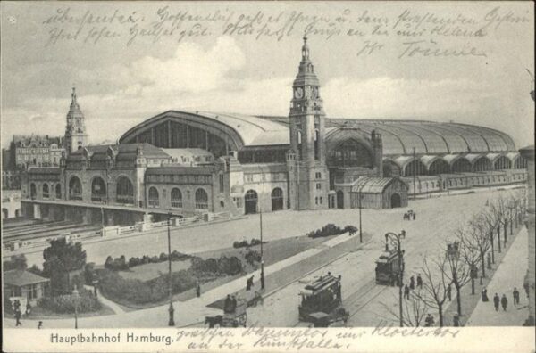 Bahnhof Hamburg Strassenbahn