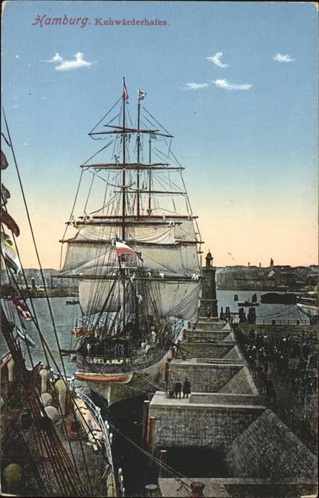 Segelschiffe Hamburg Kuhwärderhafen
