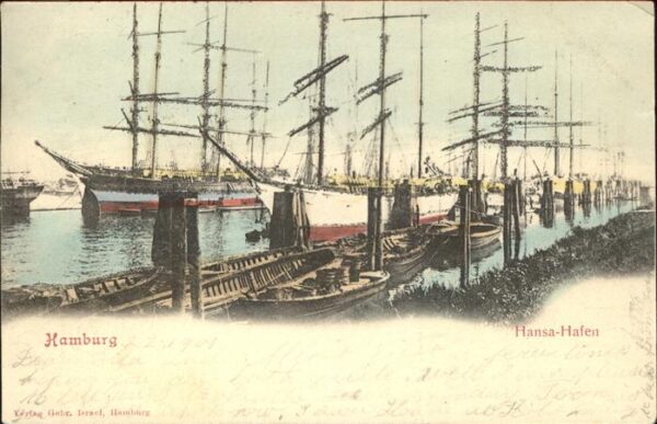 Segelschiffe Hamburg Hansa-Hafen