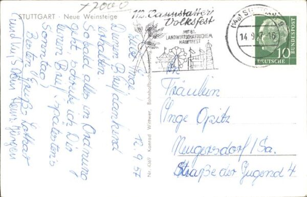 Strassenbahn Stuttgart Weinsteige – Bild 2